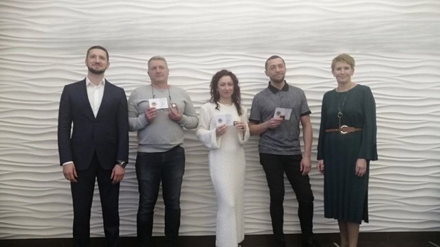 торжественное вручение знаков отличия ГТО сотрудникам УБТ