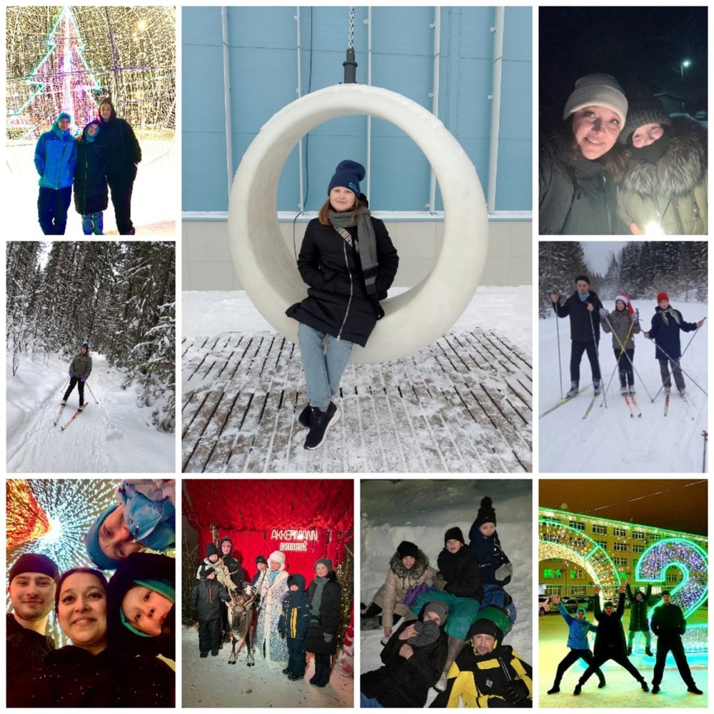 флешмоб «Как я провёл новогодние каникулы»